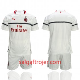 AC Milan Fodboldtrøjer Børn Udebanesæt 2018/19 Kort ærmer